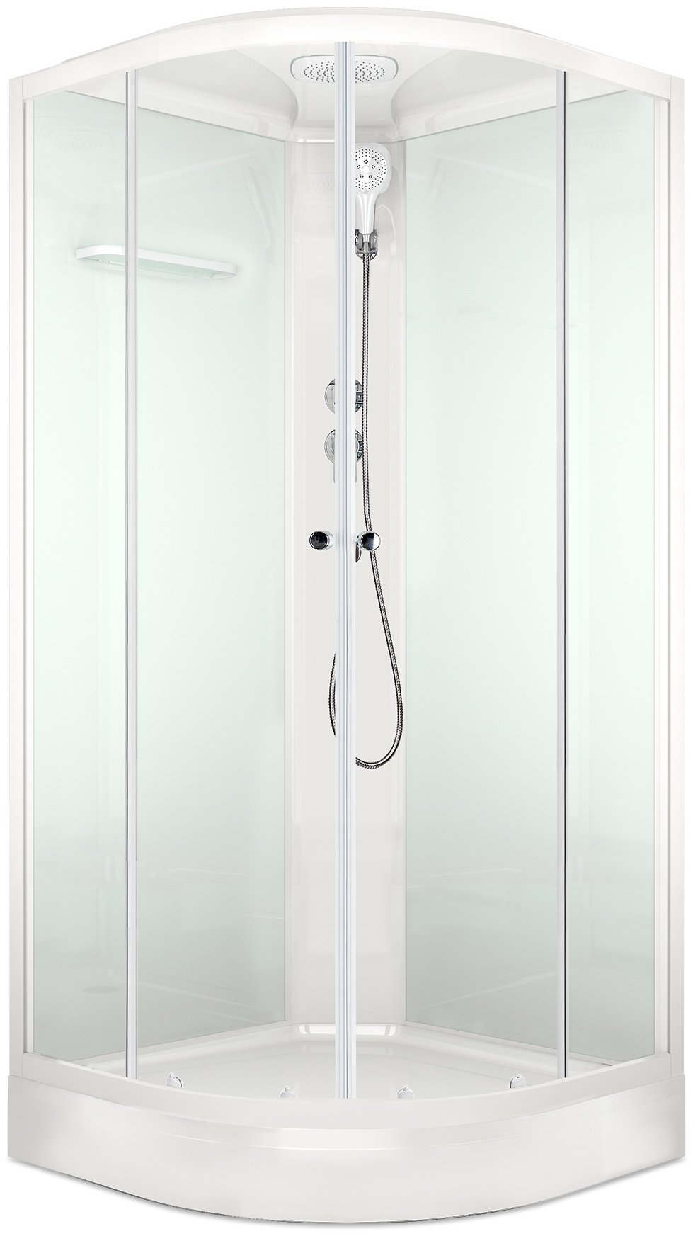 Душевая кабина KABINKA.KZ Delight Slim (88) (218 х 80 см), низкий поддон