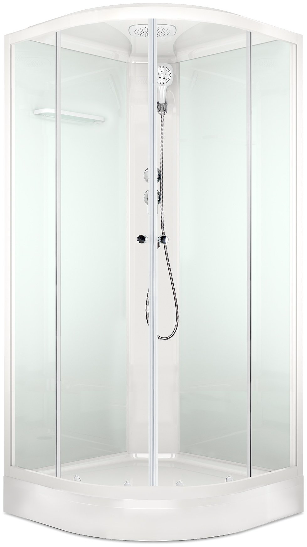 Душевая кабина KABINKA.KZ Delight Slim (88) (218 х 80 см), низкий поддон купить,NaN