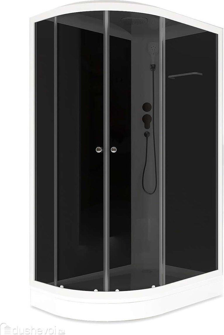 Душевая кабина Domani-Spa DS01DS128RLBT00 (218 см х 80 см), низкий поддон купить,NaN