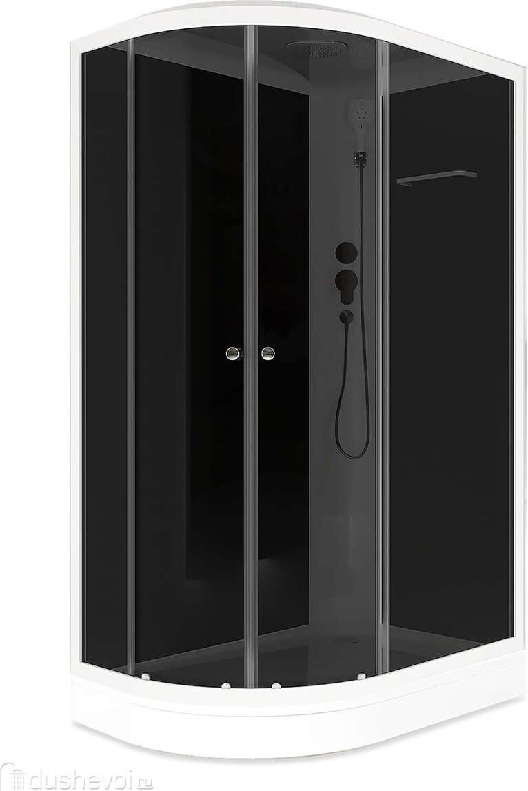 Душевая кабина Domani-Spa DS01DS128RLBT00 (218 см х 80 см), низкий поддон купить,NaN