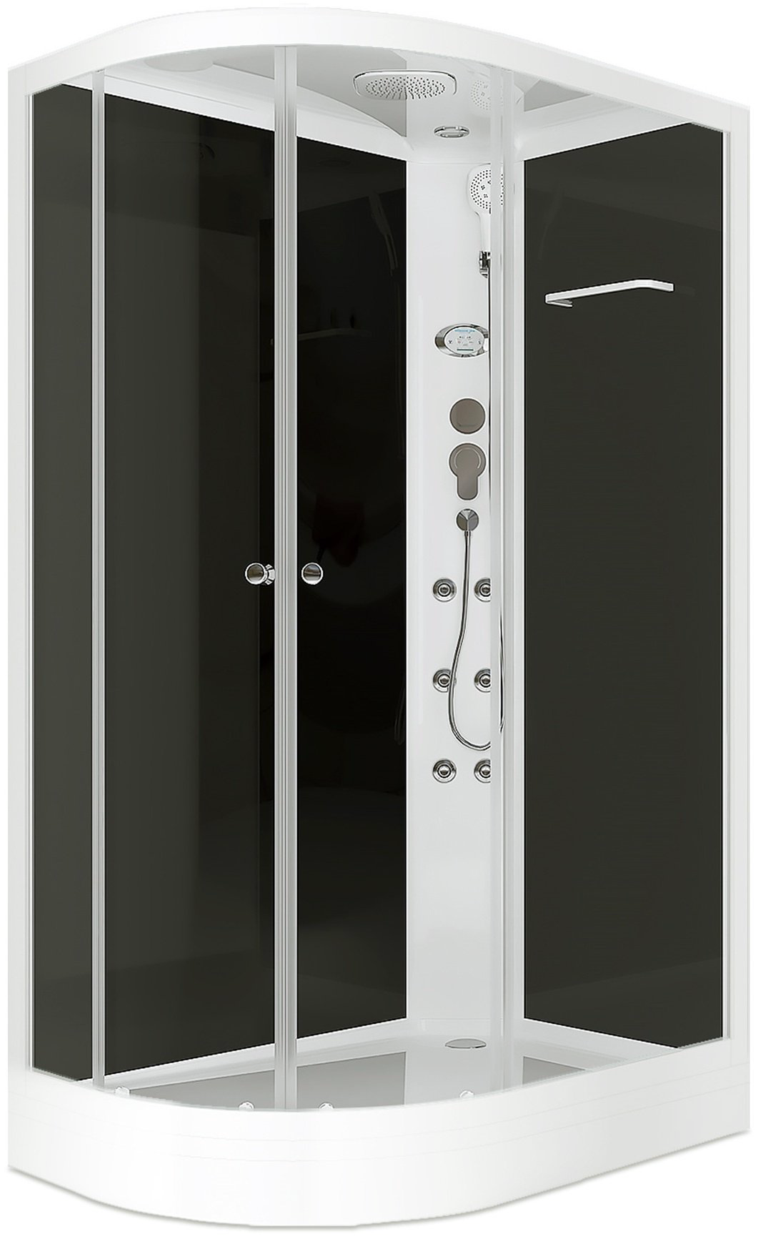 Душевая кабина Domani-Spa 128 R (218х120 см), низкий поддон купить,NaN