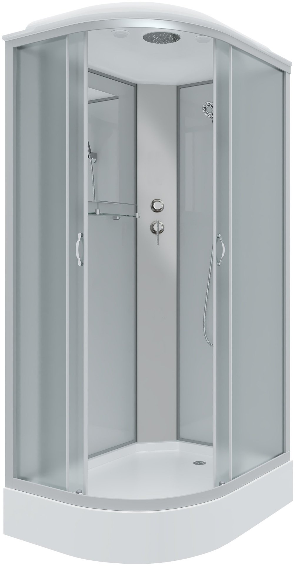 Душевая кабина Niagara NG-3312-14R (215 см х 120 см), низкий поддон купить,NaN