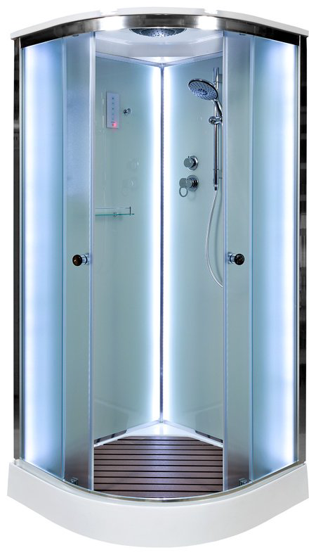 Душевая кабина KABINKA.KZ D011S (220х110 см), низкий поддон купить,NaN