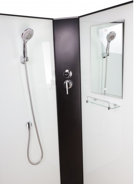 Душевая кабина Niagara NG-6708-14BK (200 см х 90 см), высокий поддон