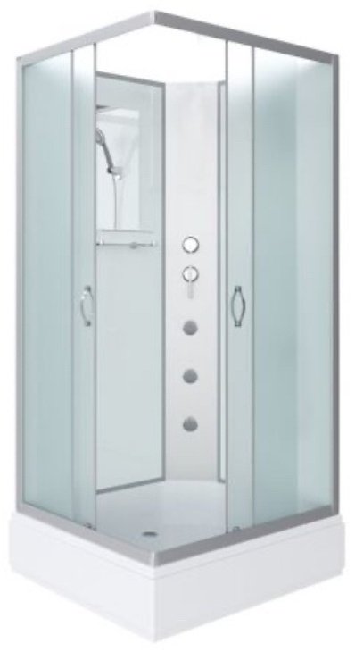 Душевая кабина KABINKA.KZ NG-33084-14QBKG (215 см х 100 см), средний поддон купить,NaN