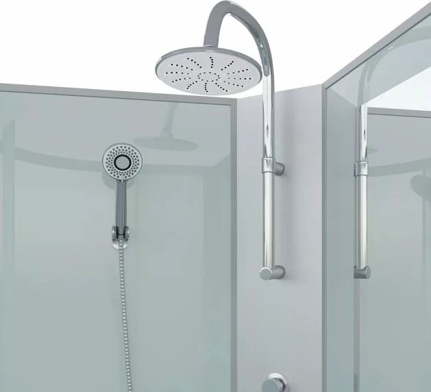Душевая кабина Niagara NG-43185-14QBKT (215 см х 110 см), низкий поддон купить,NaN