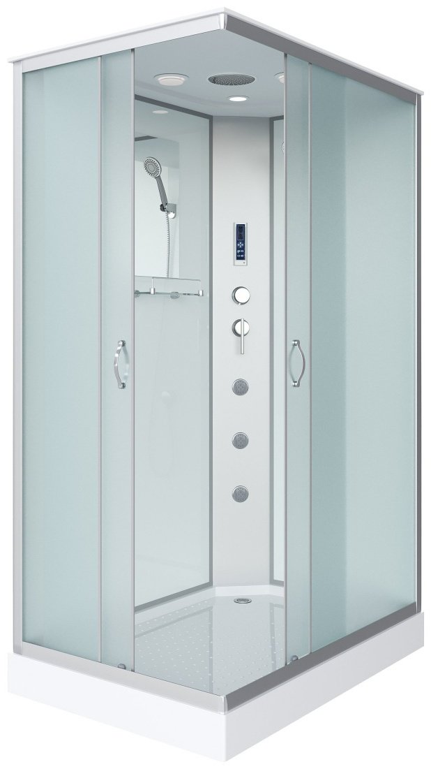 Душевая кабина Niagara NG-43975-14QF (215 см х 90 см), низкий поддон купить,NaN