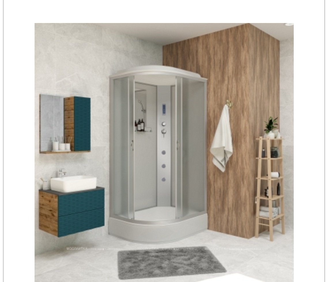 Душевая кабина KABINKA.KZ NG-33394-14RF (215 см х 130 см), средний поддон купить,NaN