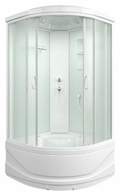 Душевая кабина Mirwell MR3510TP-C3 RUS (215х100 см), высокий поддон