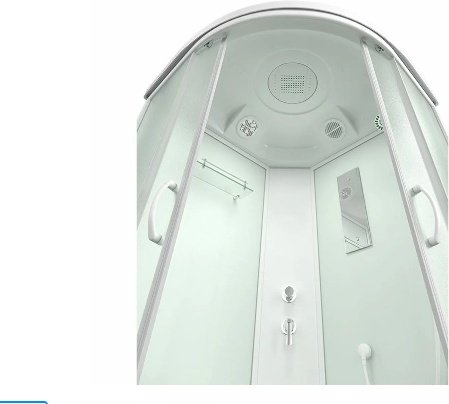 Душевая кабина Mirwell MR3510TP-C3 RUS (215х100 см), высокий поддон