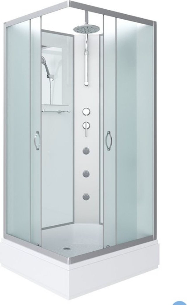 Душевая кабина KABINKA.KZ NG-33084-14QBKTG (215х100 см), средний поддон купить,NaN