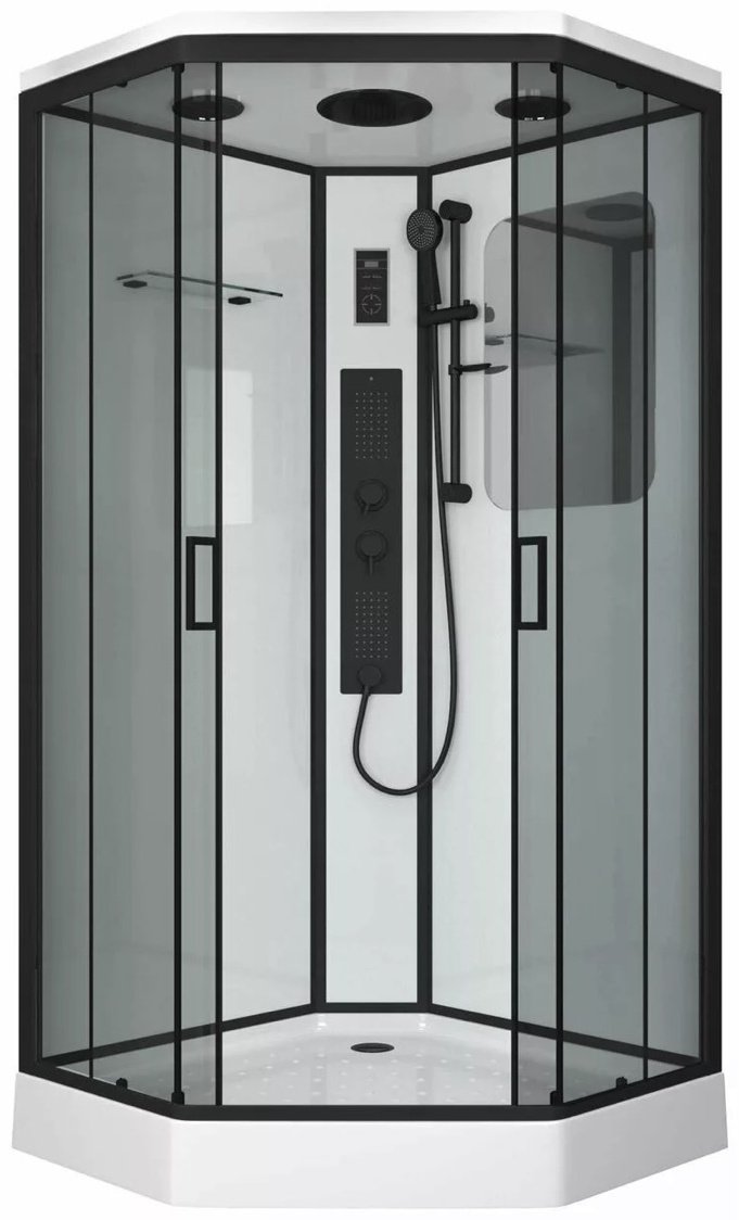 Душевая кабина KABINKA.KZ NG-6902-01GD (220 см х 100 см), низкий поддон купить,NaN