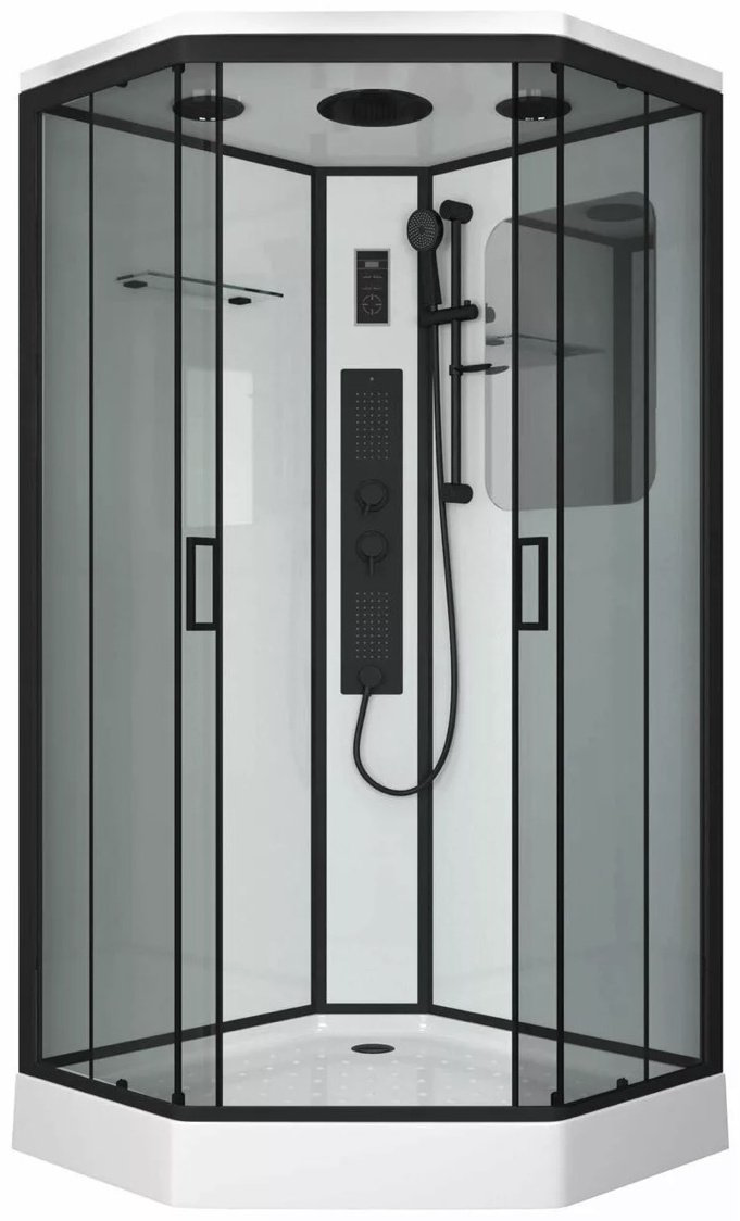 Душевая кабина KABINKA.KZ NG-6902-01GD (220 см х 100 см), низкий поддон купить,NaN