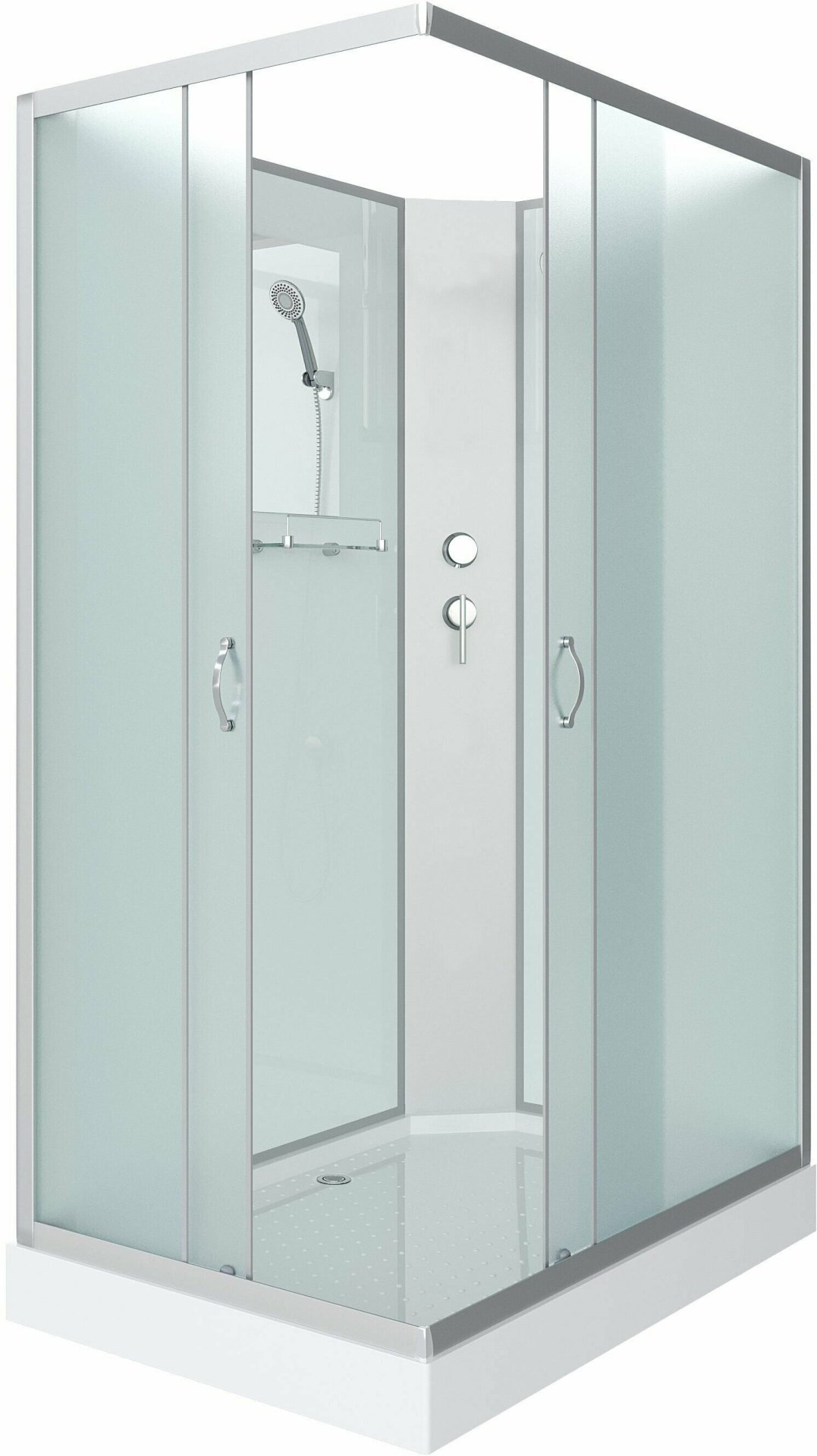 Душевая кабина Niagara NG-43975-14QBK (200 см х 90 см), низкий поддон купить,NaN