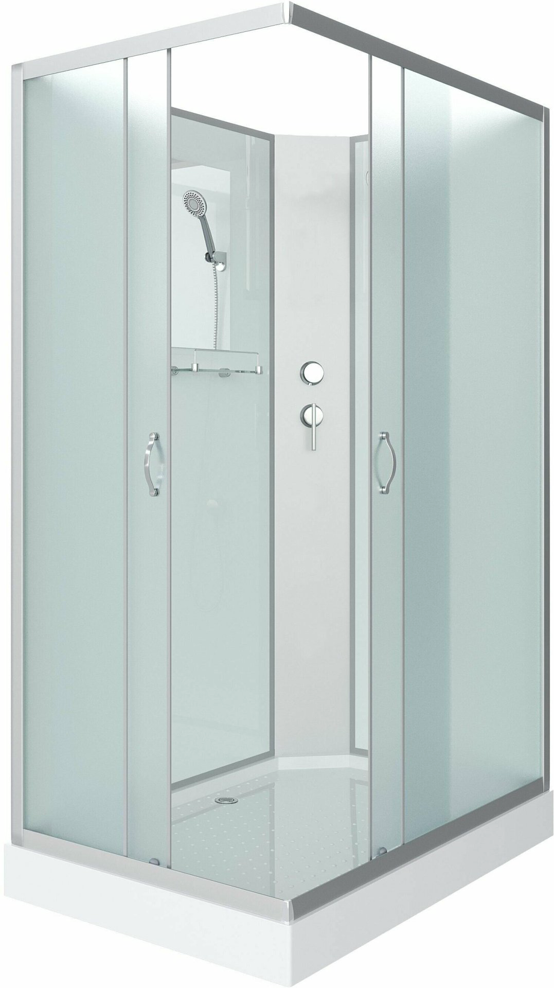 Душевая кабина Niagara NG-43975-14QBK (200 см х 90 см), низкий поддон купить,NaN
