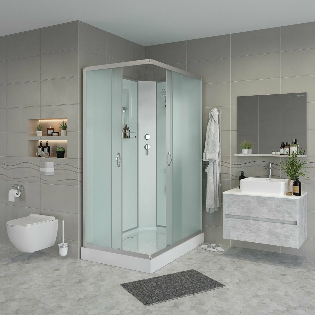 Душевая кабина Niagara NG-43975-14QBK (200 см х 90 см), низкий поддон купить,NaN