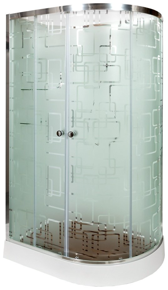 Душевая кабина KABINKA.KZ EM2012LN без крыши (208х90 см), низкий поддон купить,NaN