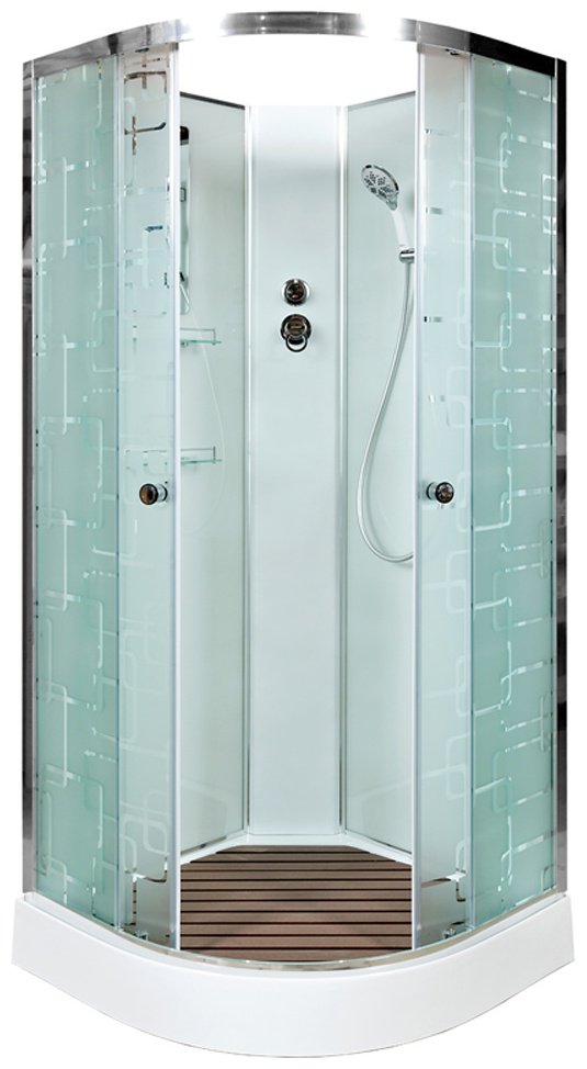 Душевая кабина KABINKA.KZ EM1510N (208х100 см), низкий поддон купить,NaN
