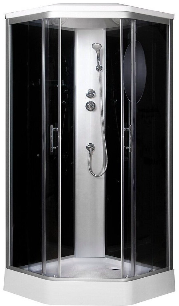 Душевая кабина Niagara NG-2506-01 (220 см х 90 см), низкий поддон купить,NaN