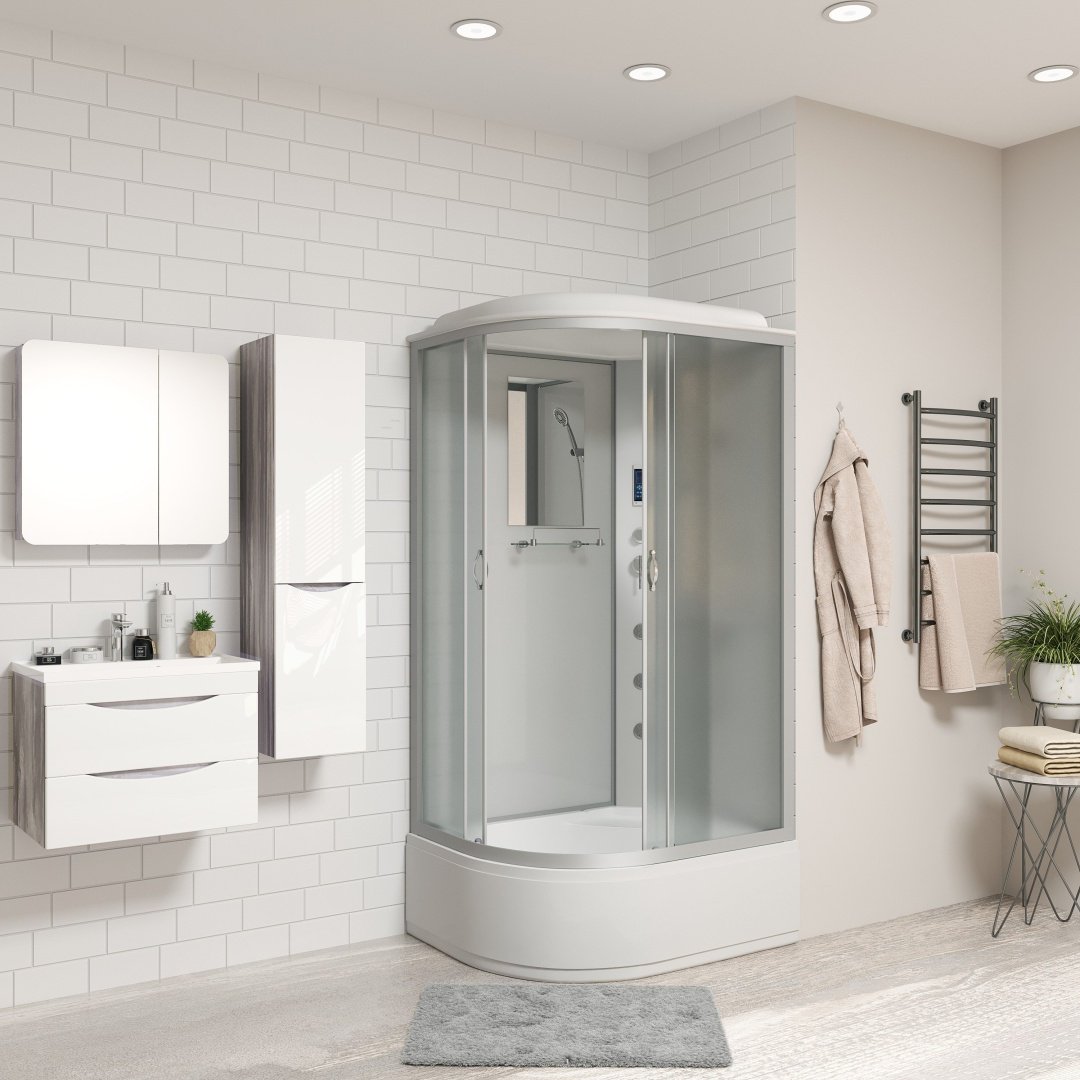 Душевая кабина Niagara NG-2310-14RF (215 см х 120 см), высокий поддон купить,NaN