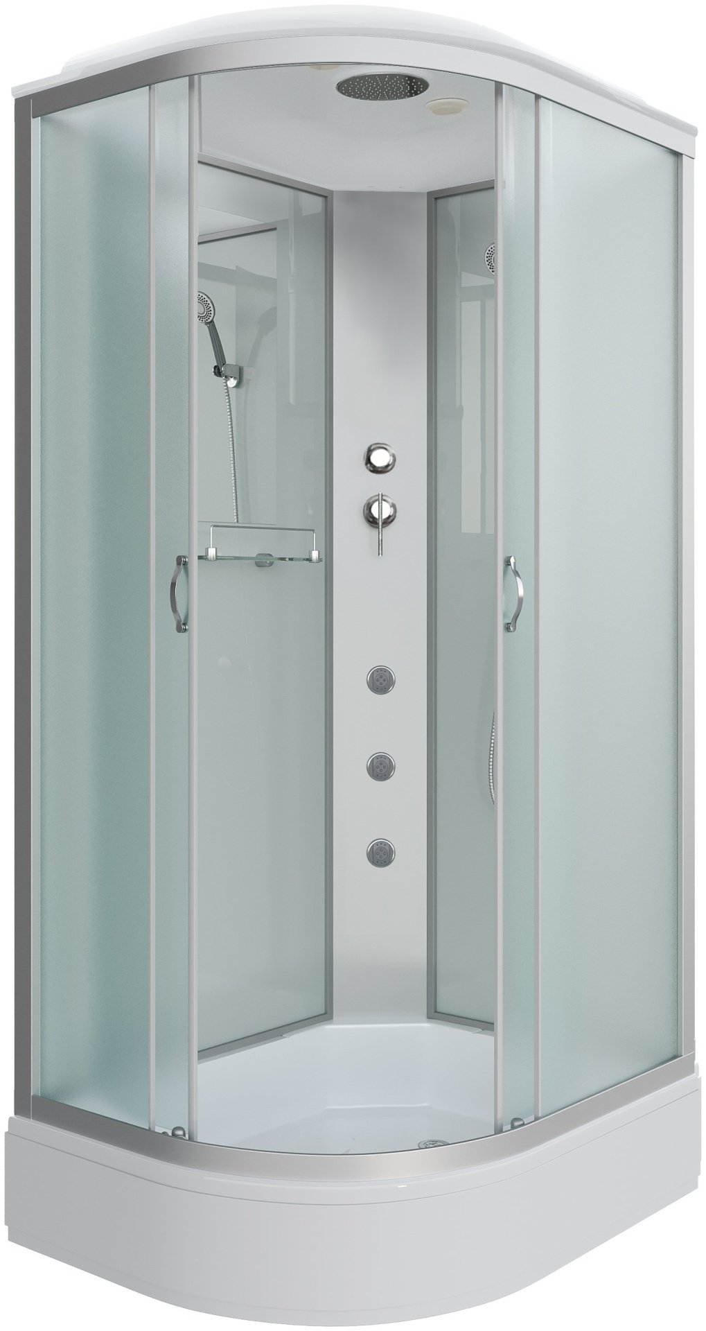 Душевая кабина Niagara NG-33974-14RG (215 см х 90 см), средний поддон купить,NaN