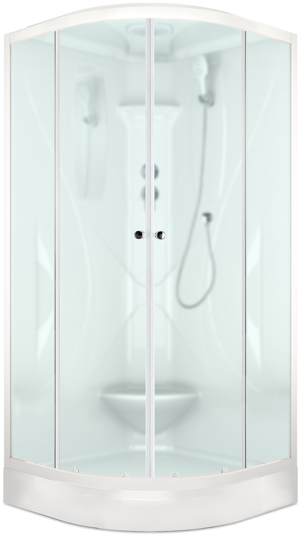 Душевая кабина KABINKA.KZ Elegance v1.2 (218х90 см), низкий поддон купить,NaN