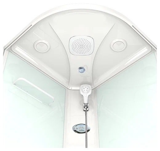 Душевая кабина Domani-Spa Delight Slim (88) (174 см х 80 см), низкий поддон (пульт, бел.стенки, тонир.стекла) купить,NaN