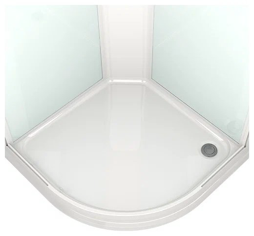 Душевая кабина Domani-Spa Delight Slim (174 см х 80 см), низкий поддон (пульт, чёрн.стенки, тонир.стекла) купить,NaN