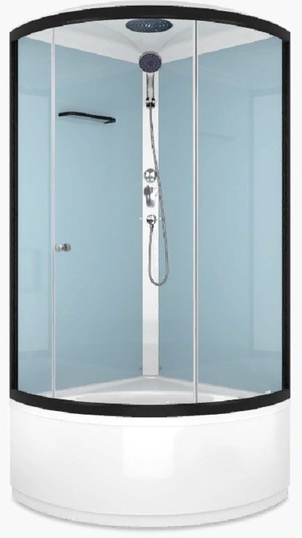 Душевая кабина Domani-Spa Simple DS01Sm99HDbCl00 (218х90 см), высокий поддон купить,NaN