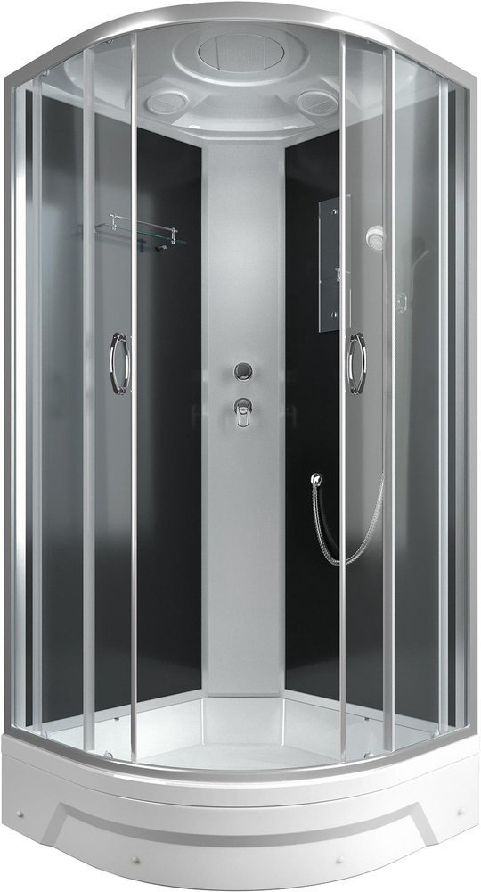 Душевая кабина KABINKA.KZ ER351026-C4-RUS_GRAY (226х100 см), средний поддон купить,NaN