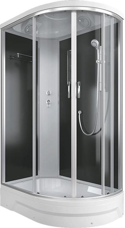 Душевая кабина KABINKA.KZ ER351226L-C4-RUS_GRAY (226х120 см), средний поддон купить,NaN