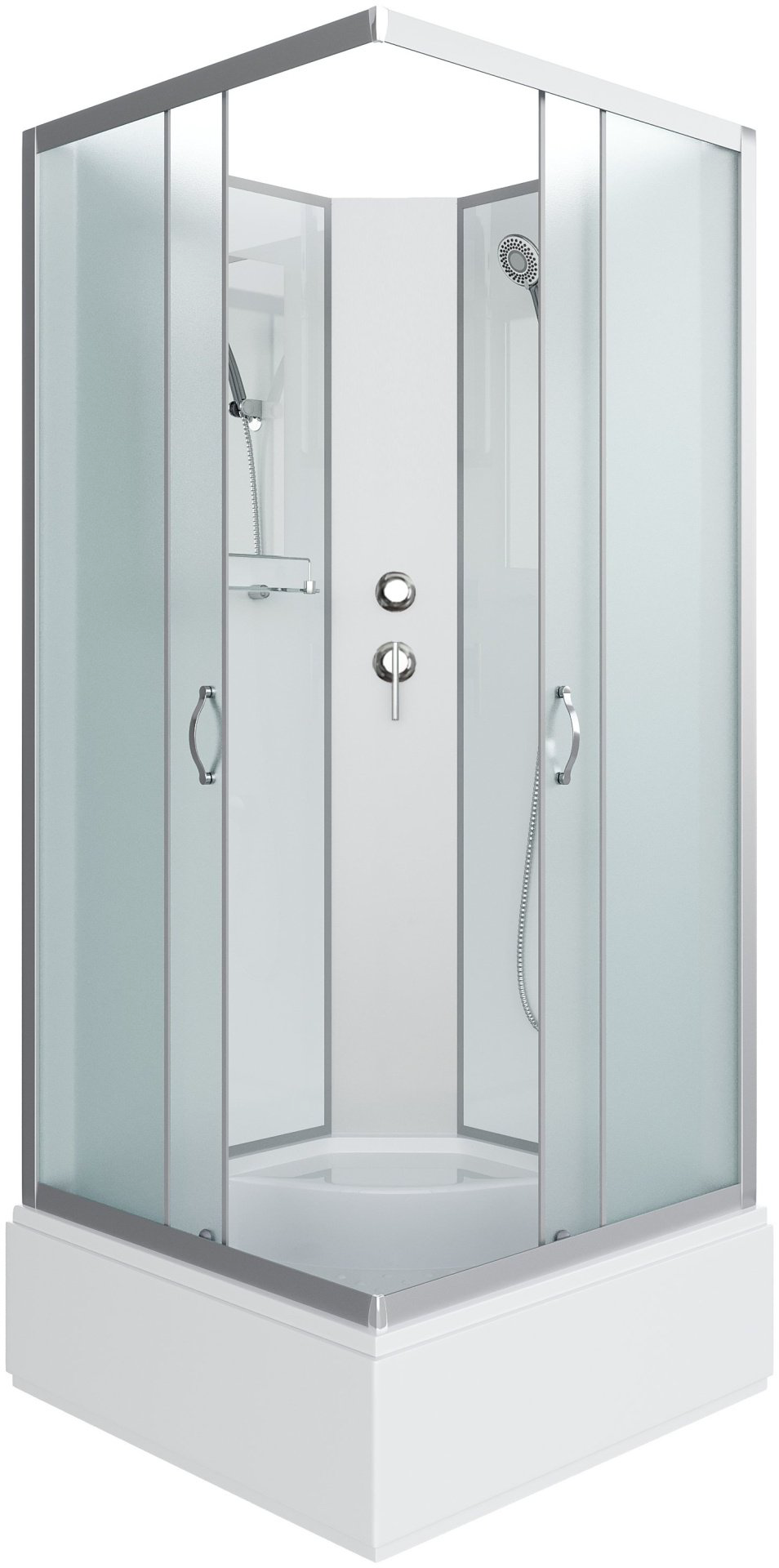 Душевая кабина Niagara NG-1108-14BK (200 см х 90 см), средний поддон купить,NaN