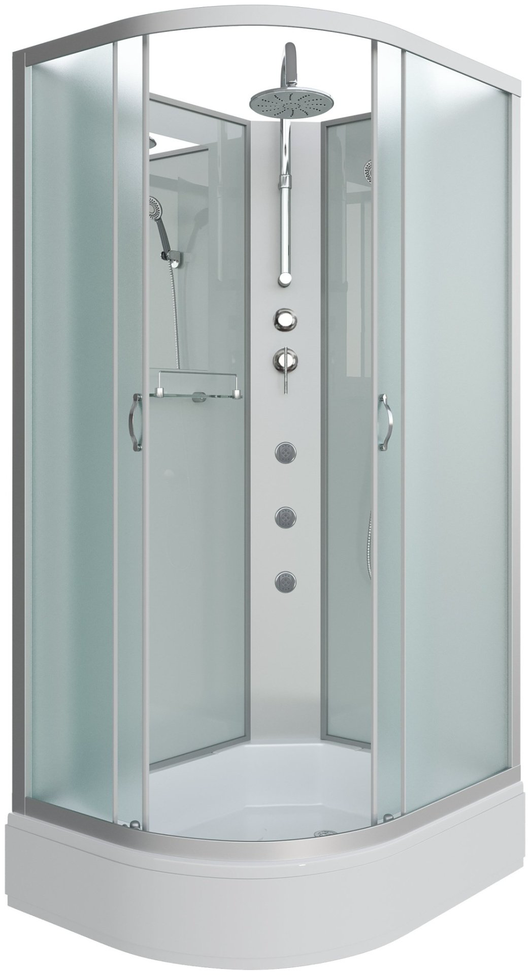 Душевая кабина KABINKA.KZ NG-33294-14RBKTG (215х120 см), средний поддон купить,NaN