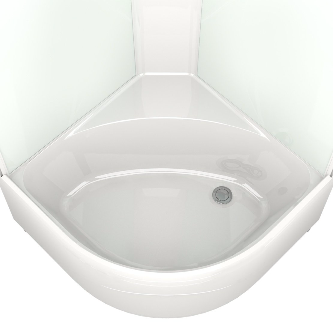 Душевая кабина KABINKA.KZ Delight Slim 99 (218х90 см), высокий поддон купить,NaN