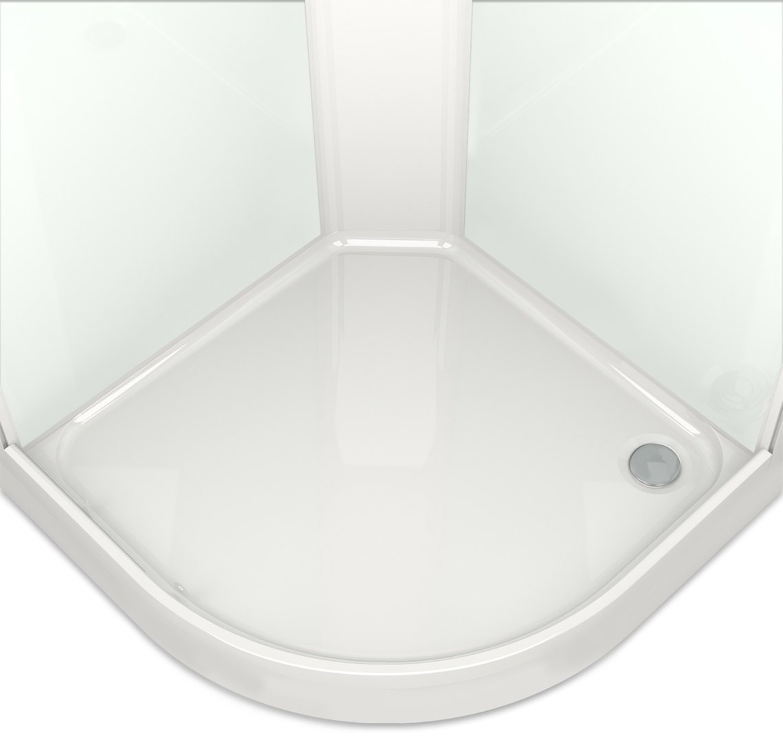 Душевая кабина KABINKA.KZ Delight Slim (99) (218х90 см), низкий поддон купить,NaN