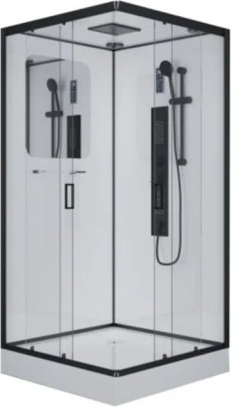 Душевая кабина Niagara NG-6901-01GQ BLACK (210 х 90 см), низкий поддон