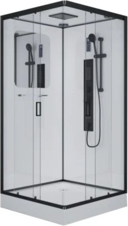 Душевая кабина Niagara NG-6901-01GQ BLACK (210 х 90 см), низкий поддон купить,NaN