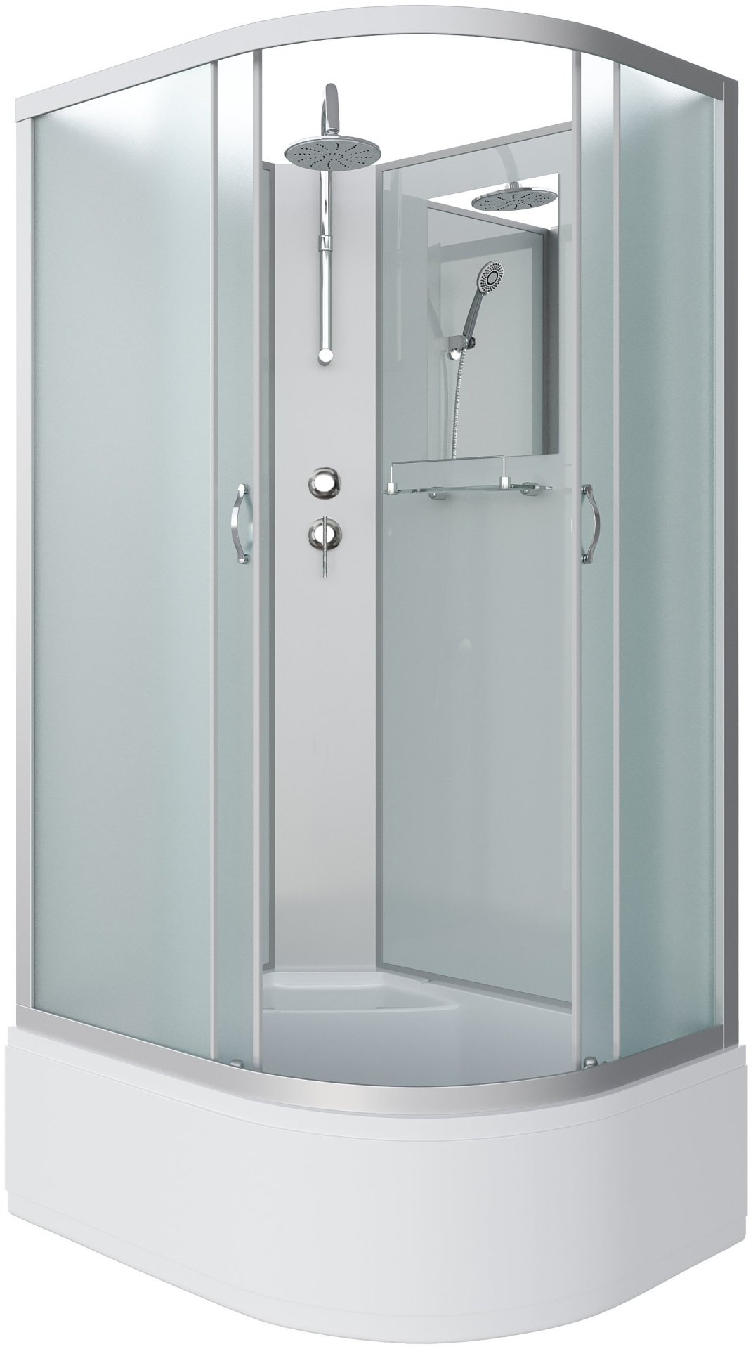 Душевая кабина Niagara NG-2310-14LBKT (210 см х 120 см), высокий поддон купить,NaN