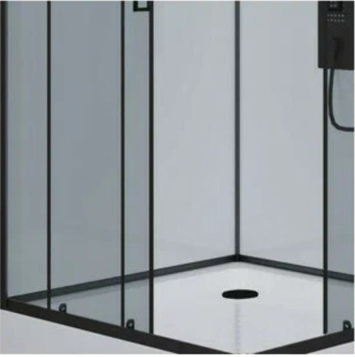 Душевая кабина Niagara NG-6901-01GQ BLACK (210 х 90 см), низкий поддон
