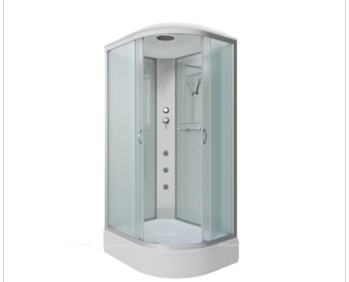 Душевая кабина KABINKA.KZ NG-33984-14LG (215 см х 90 см), средний поддон купить,NaN
