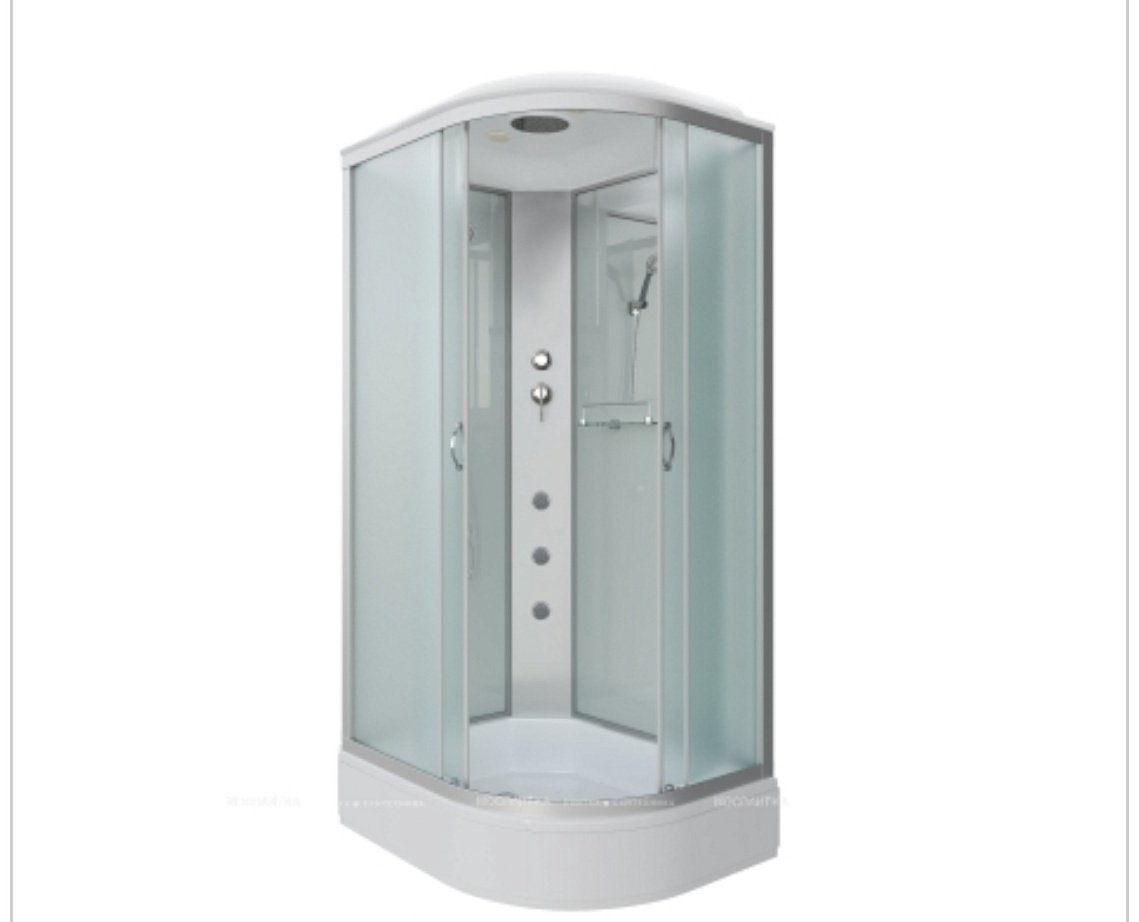 Душевая кабина KABINKA.KZ NG-33984-14LG (215 см х 90 см), средний поддон купить,NaN