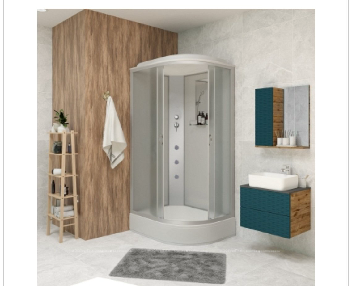 Душевая кабина KABINKA.KZ NG-33984-14LG (215 см х 90 см), средний поддон купить,NaN