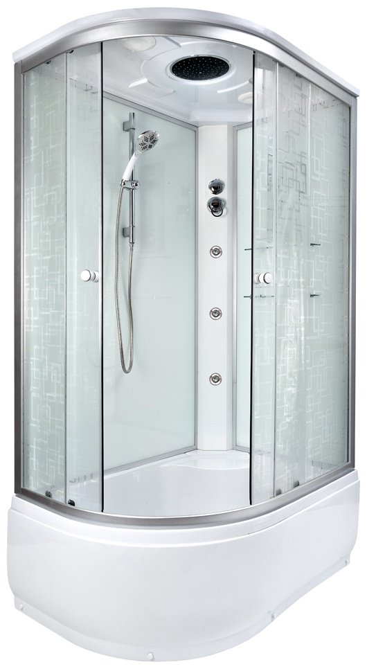 Душевая кабина KABINKA.KZ EM4511R (220х110 см), высокий поддон купить,NaN