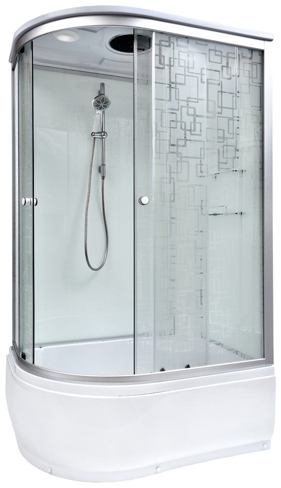 Душевая кабина KABINKA.KZ EM4511R (220х110 см), высокий поддон купить,NaN