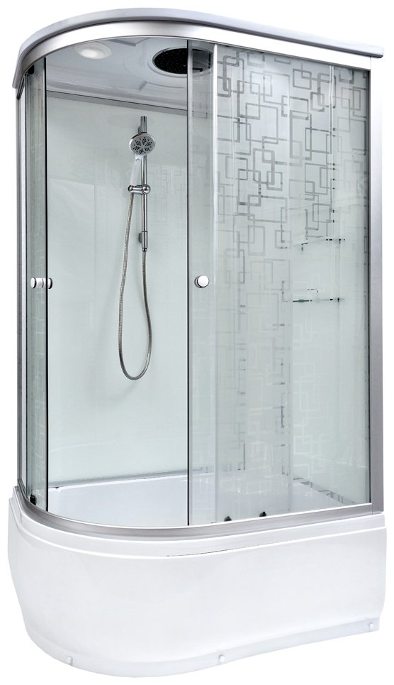 Душевая кабина KABINKA.KZ EM4511R (220х110 см), высокий поддон купить,NaN