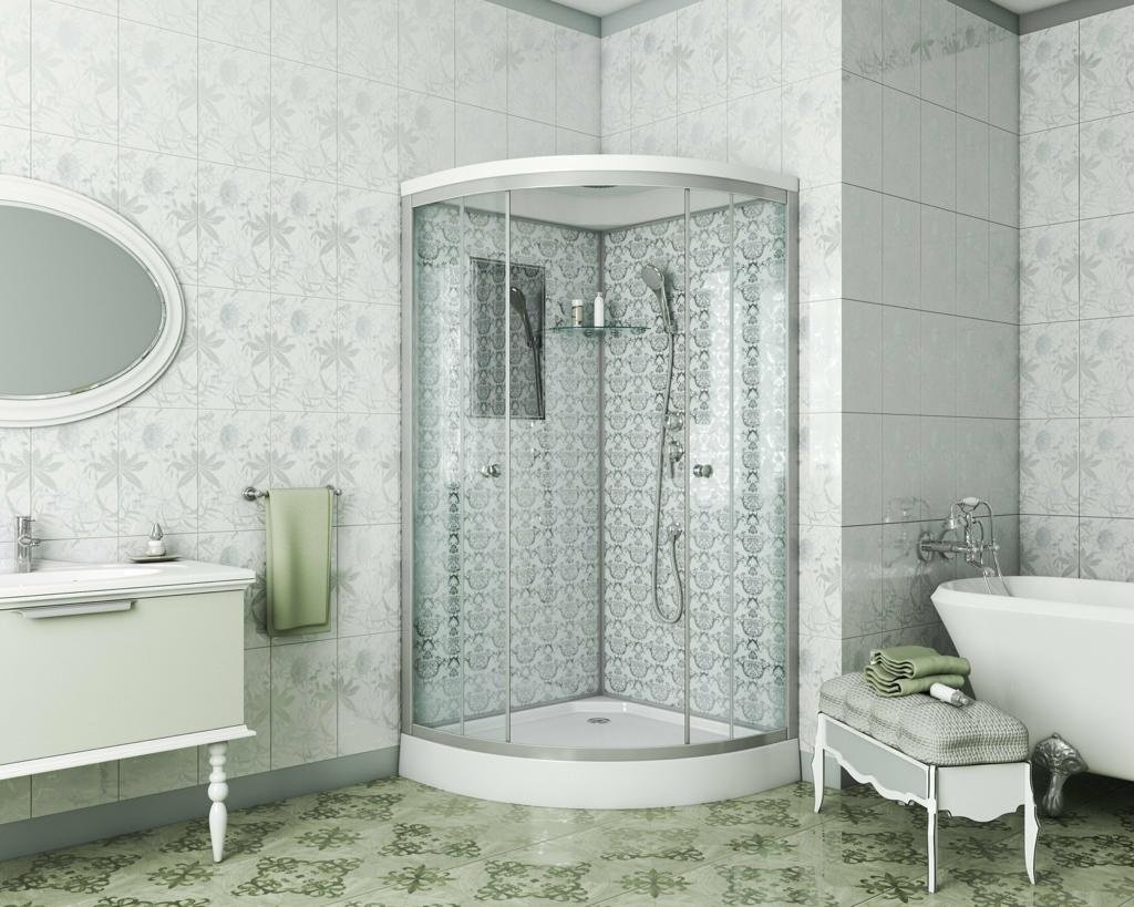 Душевая кабина Niagara NG-7702W (210 см х 100 см), низкий поддон купить,NaN