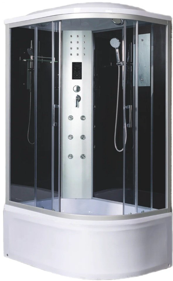 Душевая кабина KABINKA.KZ DUNAY XL 120/80/44 MT L (230 см х 120 см), высокий поддон купить,NaN