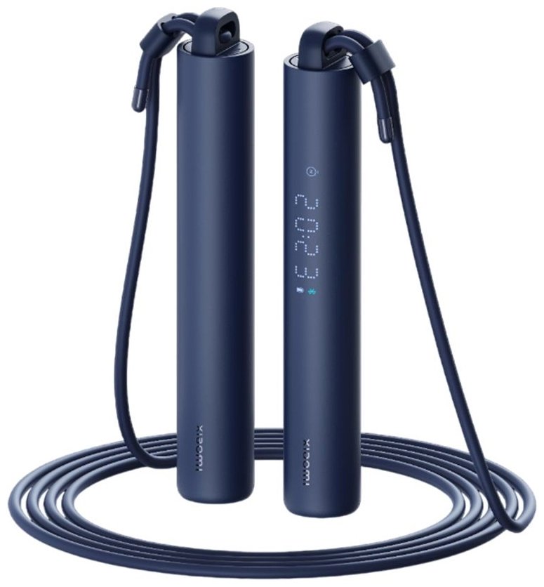 Скакалка Xiaomi Умная скакалка Xiaomi Smart Jump Rope черная умная 300 см синий