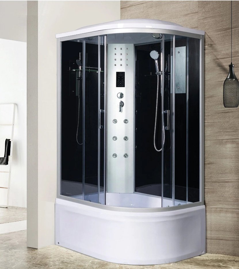 Душевая кабина KABINKA.KZ DUNAY XL 120/80/44 MT L (230 см х 120 см), высокий поддон купить,NaN