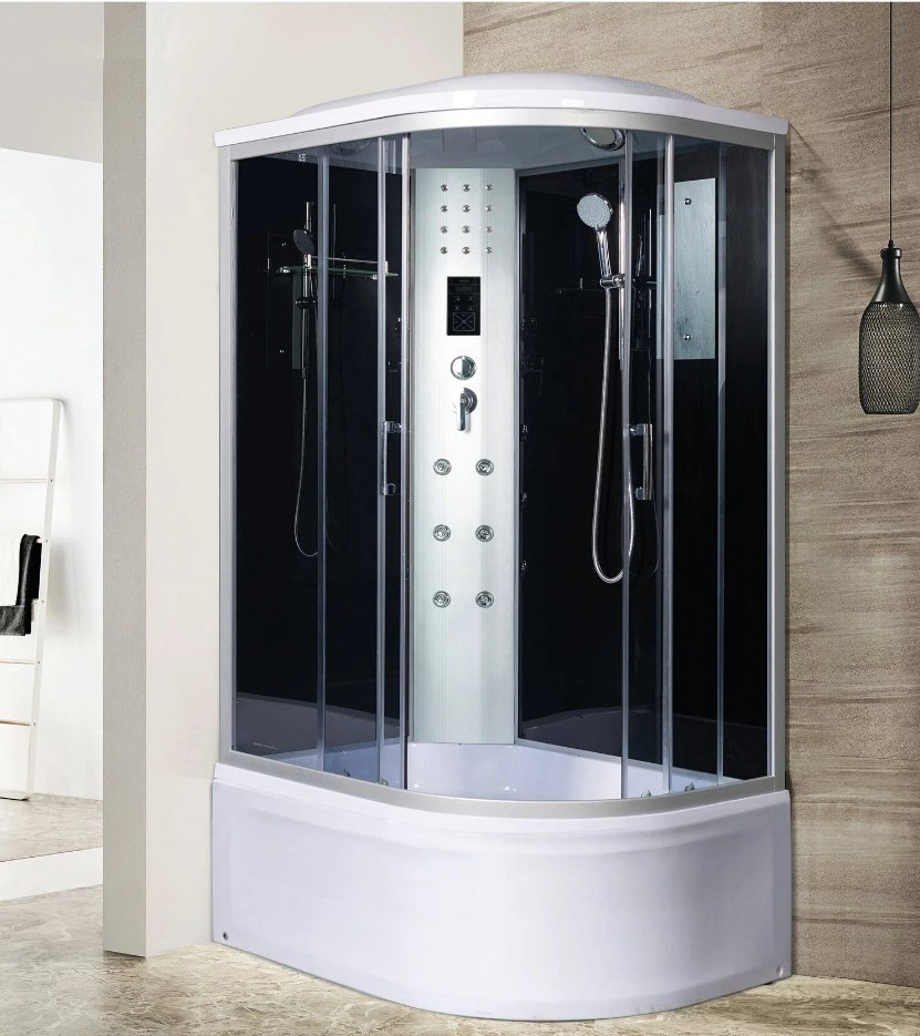 Душевая кабина KABINKA.KZ DUNAY XL 120/80/44 MT L (230 см х 120 см), высокий поддон купить,NaN